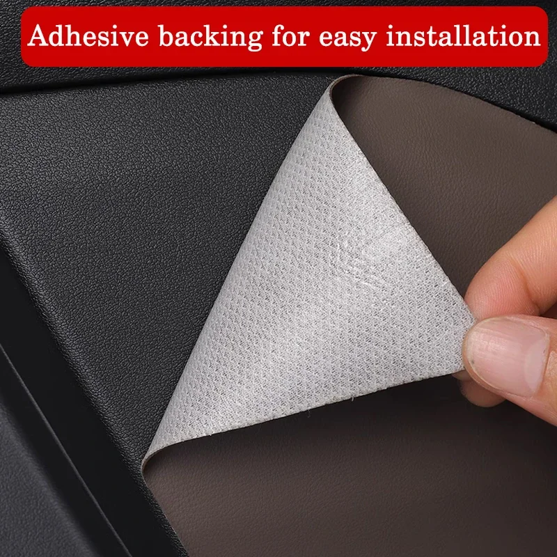 for Toyota RAV4 RAV-4 2023 2022 2021 2020 Accessories Leather Carbon Fiber Sticker Door Anti Kick Cover Protection Mat