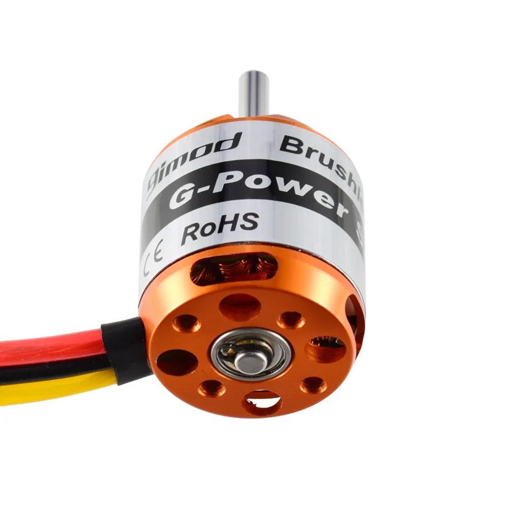 9imod D2836 1500KV/1120KV/880KV/750KV 4.0mm Borstelloze Outrunner Motor 2-4S Voor RC Mini Multicopters RC Vliegtuig Vaste vleugelvliegtuigen