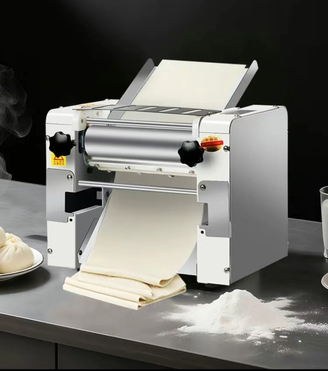 آلة عجانة، آلة ضغط عجين البيتزا، آلة ضغط العجين التجارية الصغيرة الأوتوماتيكية