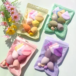 11/12Pcs Cosmetic Puff Makeup Sponge Blender Beauty Egg Foundation Sponges Powder Puff Women Make Up Accessories Beauty Tools