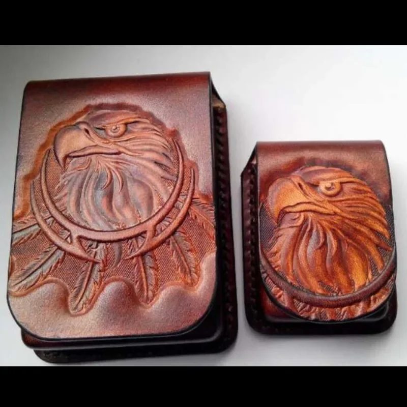 

3D Leather Stamp Embossing Mold,American Eagle Leather Carving Stamp Embossing Tool, Aluminium Alloy Leather Craft Material