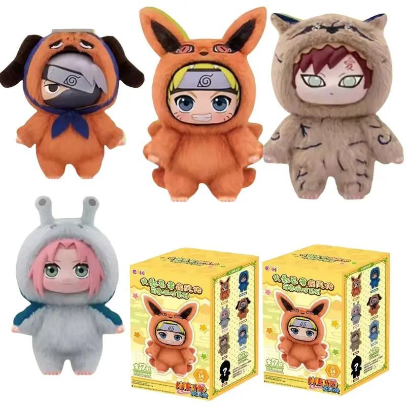 

TOP TOY Original Eaki Naruto Blind Box Shippuden Beast Party Series Plush Doll Cute Male doll Adult Gift