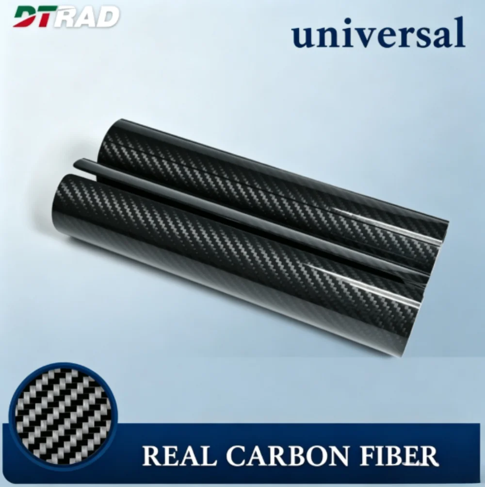 Universal 3K Dry Carbon Fiber Front Fork Protector Fit Ducati Yamaha Kawasaki Motorcycle Accessories