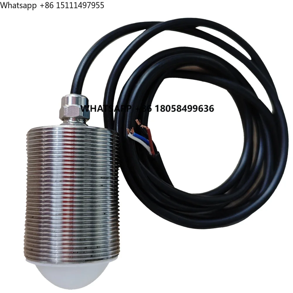 80GHz 20m Distance Measuring Radar Detector Sensor Fuel Oil Tank Water Liquid Level Sensor