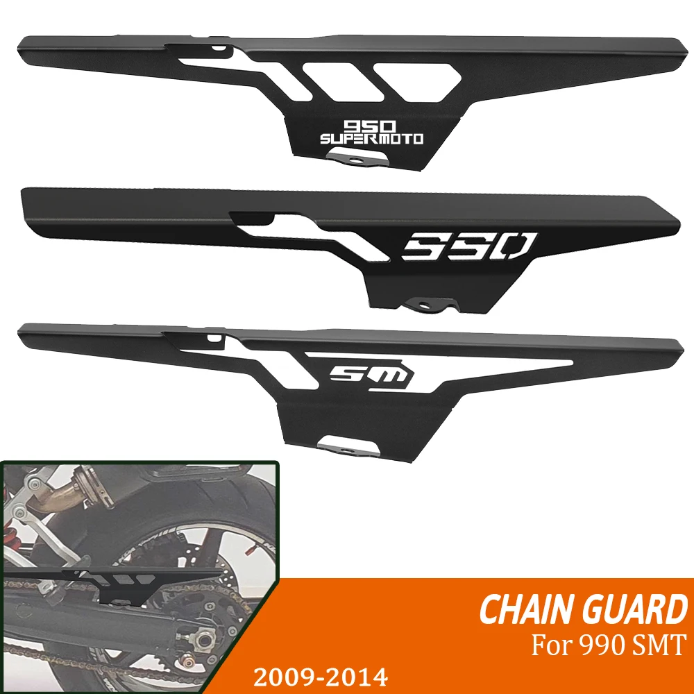 

Motorcycle Rear Chain Guard Cover Sprocket Protector For 990 SMT LC8 Supermoto 2009 2010 2011 2012 2013 2014 990Supermoto R