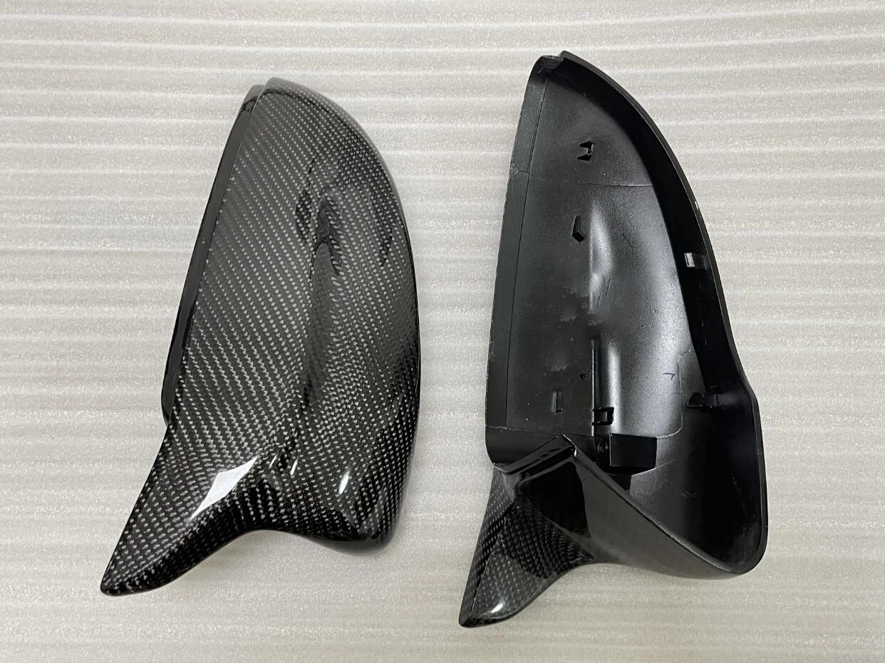 ABS+Forged/Carbon Fiber Mirror Cover 2010-2018 For Volkswagen VW Passat CC Scirocco Beetles EOS Bora Magotan Replacement Style