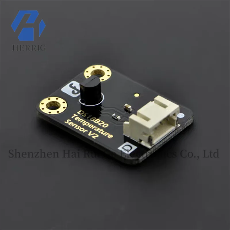 

DFRobot compatible with Arduino electronic building block DS18B20 digital temperature sensor with data cable, brand new original
