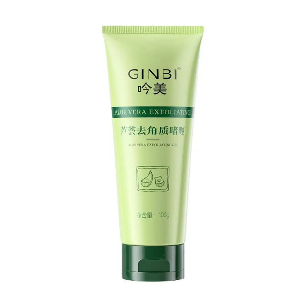 Aloe Vera Exfoliating Gel Peeling Deep Cleaning Whitening Moisturizing Repair Products Care Sunscreen Beauty Emulsione Skin L4A2