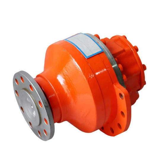 Poclain Low Speed Hydraul Gear Motor Reduced Radial Piston Drive Wheel Radial Hydraul Motor