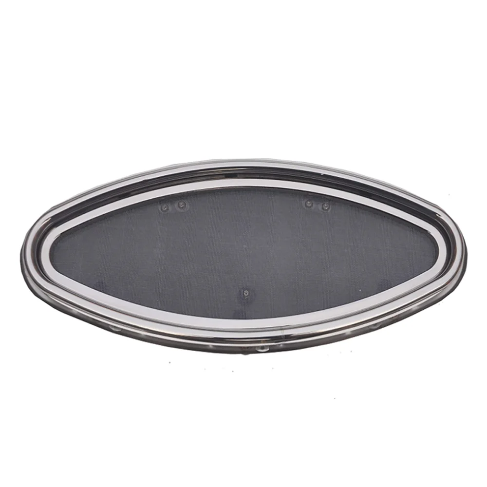 Durable Stainless Steel Deck Hatch Cover with Acrylic Marine Boat Windows New Condition Featuring Oval Round Porthole Metal