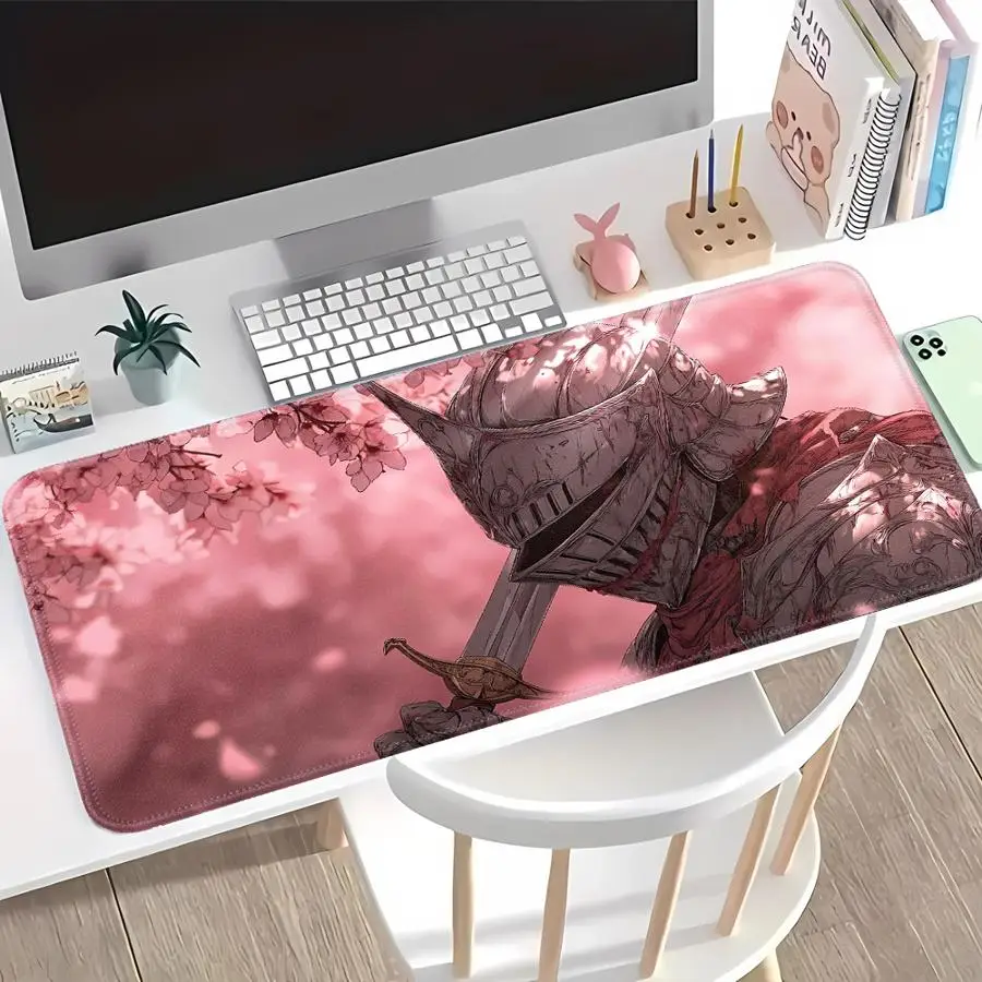 Beautiful Flowers And Knights Anti slip Mouse Pad Keyboard Mouse Pad Game Console Pad Desk accessories office Pad Computer