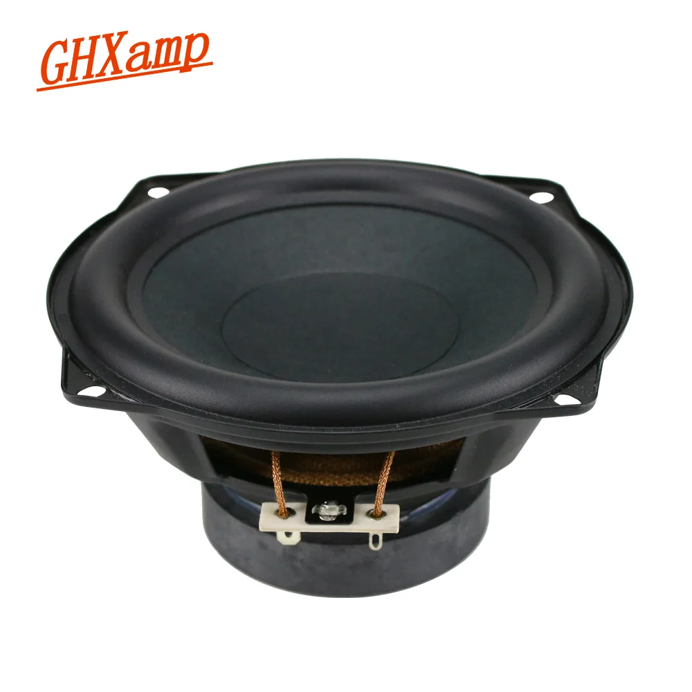 GHXAMP Alto-falante Mid-Bass de 5,25 polegadas 4ohm 30W Subwoofer Graves Profundos Woofer de Médios Borda de Borracha 133MM Para LG 1 unidade
