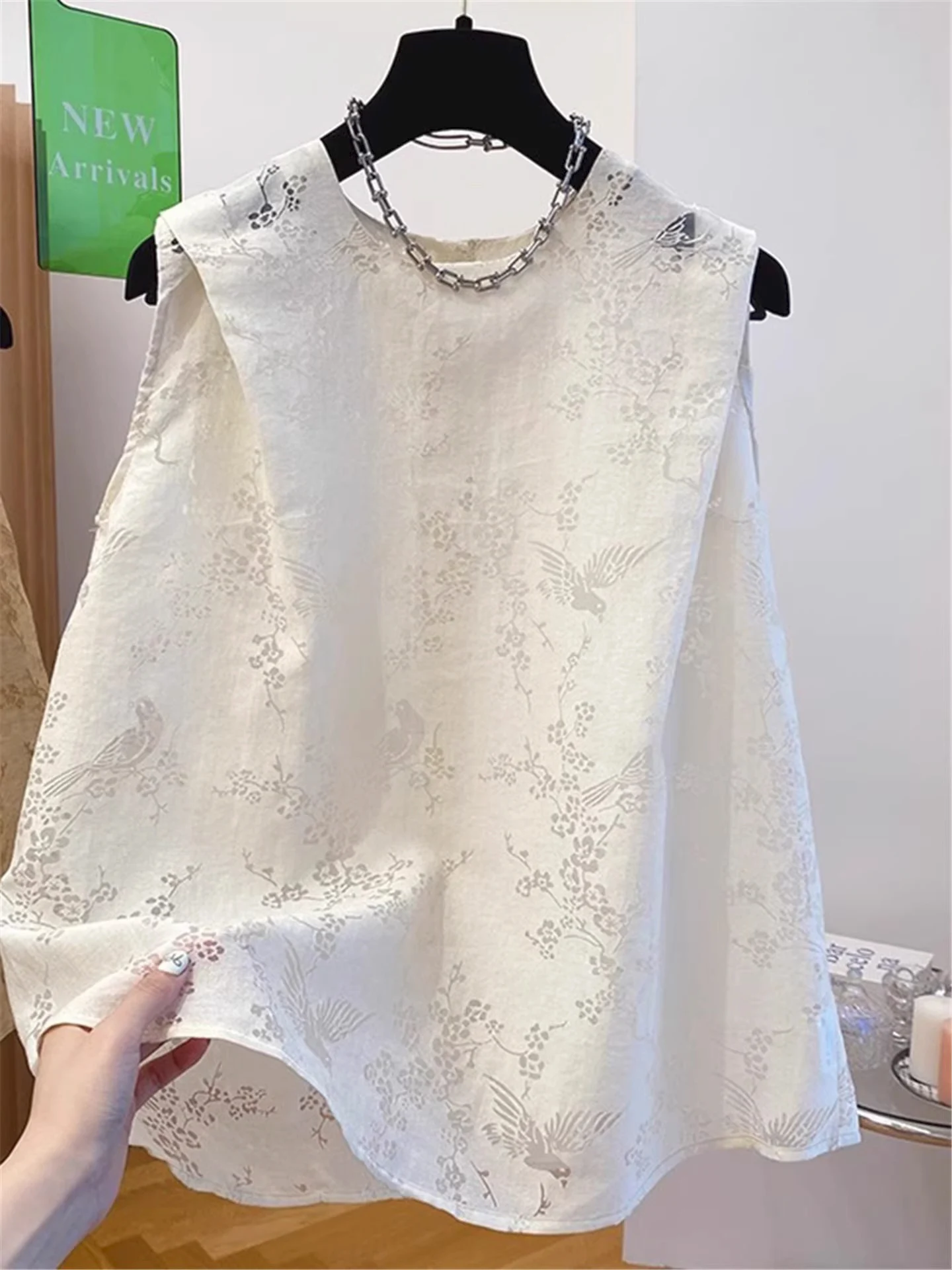 

Faionable корейский Sle Svel круглый Ne белый жилет женский топ 2023 летний сезон повседневный спортивный комплект ort Sve