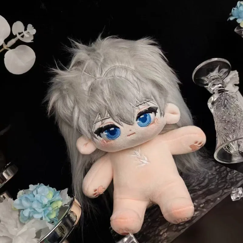 

20cm Anime Game Love and Deepspace Xavier Attachment‌ Series Cosplay Soft Cotton Doll Body Cartoon DIY Dress Up Toy Figures Gift