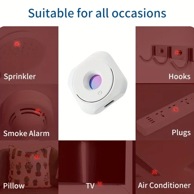 Camera Detector for Hidden Camera Pocket Hidden Lens Detect Finder for Hotel Anti-Peeping Security Protection Candid Detector