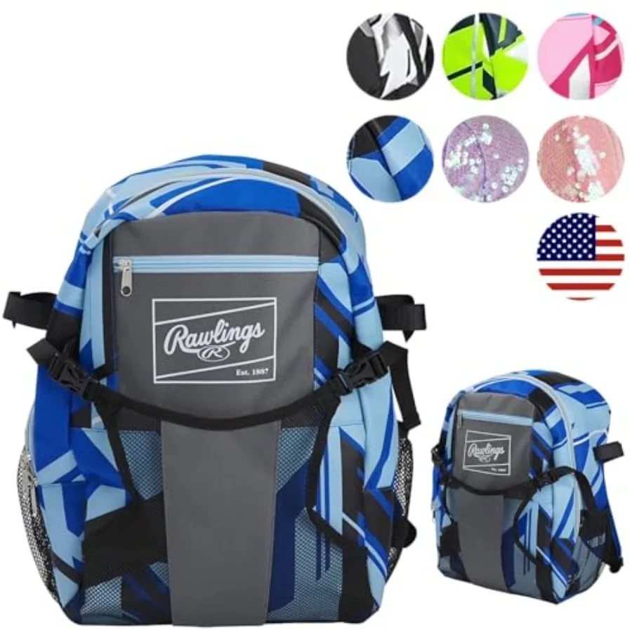 Remix Backpack Equipment Bag T-Ball and Youth Softball Multiple Colors