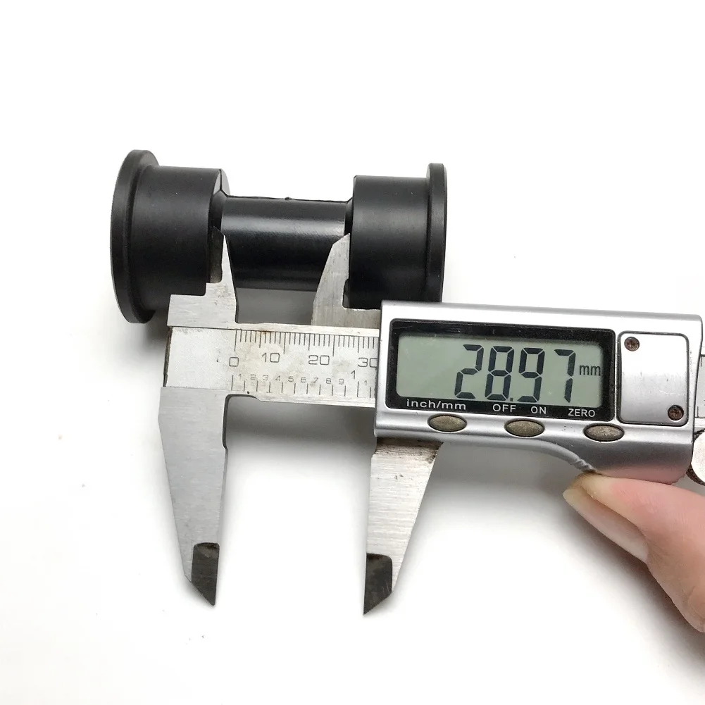 2pcs Rowing Machine Roller 60mm Wide Bearing Counterweight Seat Pulley For Abdominal Machine Rectangular Tube Accessories