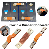 230Ah 280Ah 300Ah 12V Busbar Lifepo4 Battery Flexible Copper Connector 56mm 74mm for Lifepo4 Battery Use 1/2/3/4/8pcs