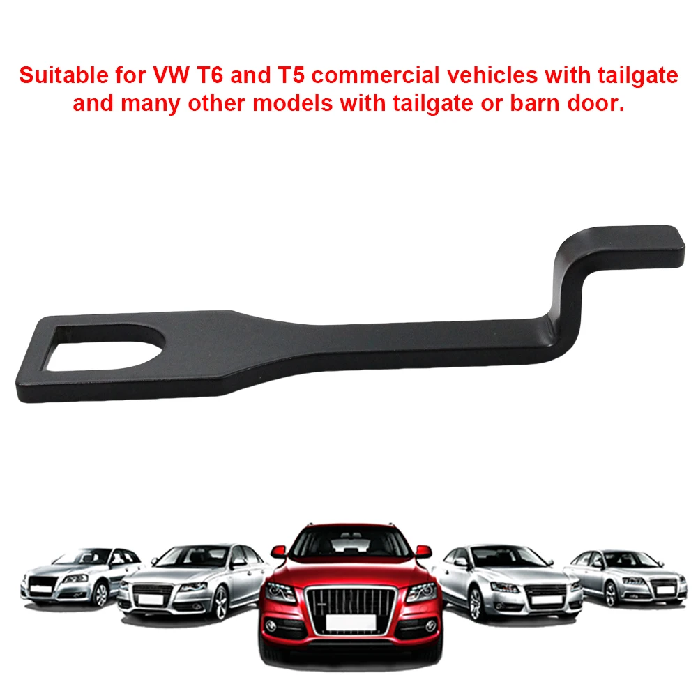 15cm Car Tailgate Standoff Holder Stainless Steel Fresh Air Vent Lock Hook Holder Car Trunk Support Rack for Volkswagen T5 T6