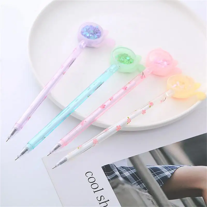 1 Pack Creative Multicolor Cat Flash Casual Cute Gel Pen Kawaii Pen School Office And School Pen Ballpoint Pen