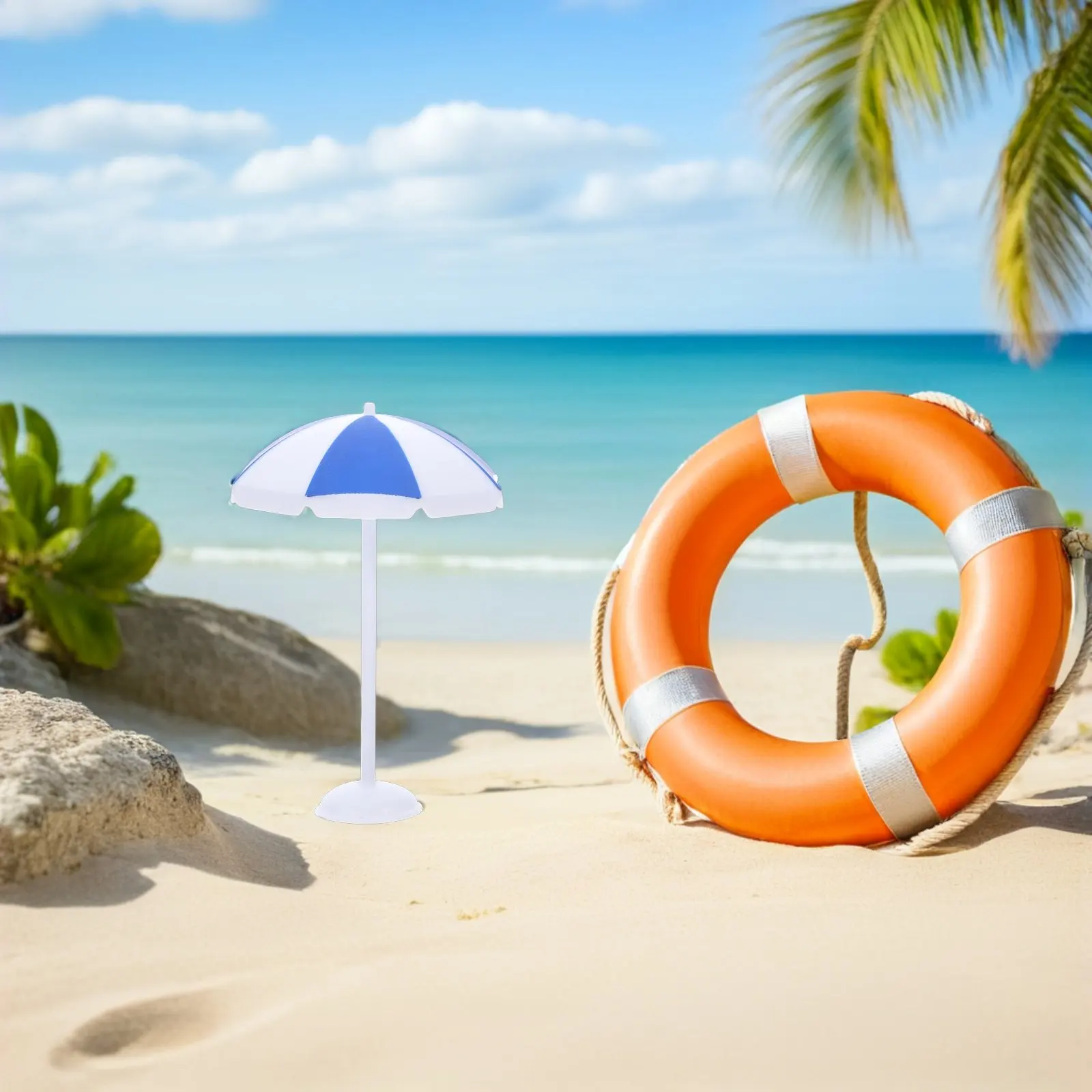 

8 миниатюрных зонтов для кукольного домика, зонтики для кукольного домика, солнцезащитные зонтики, микро-ландшафт, бонсай, поделки своими руками, реквизит для фотосессий