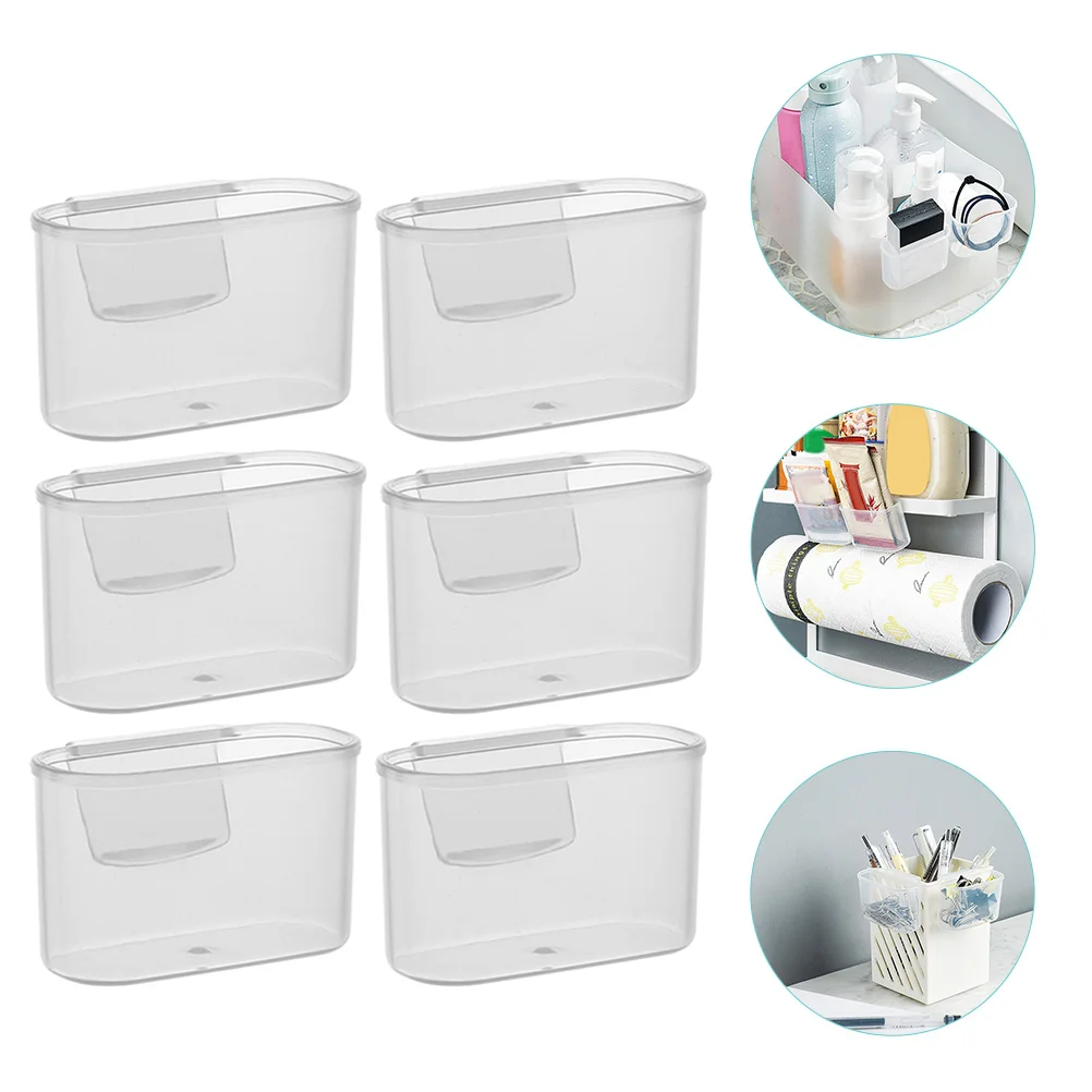 6 Pcs Refrigerator Side Door Box Fridge Produce Saver Freezer Size Organizer Case Freezers Guard Hanging