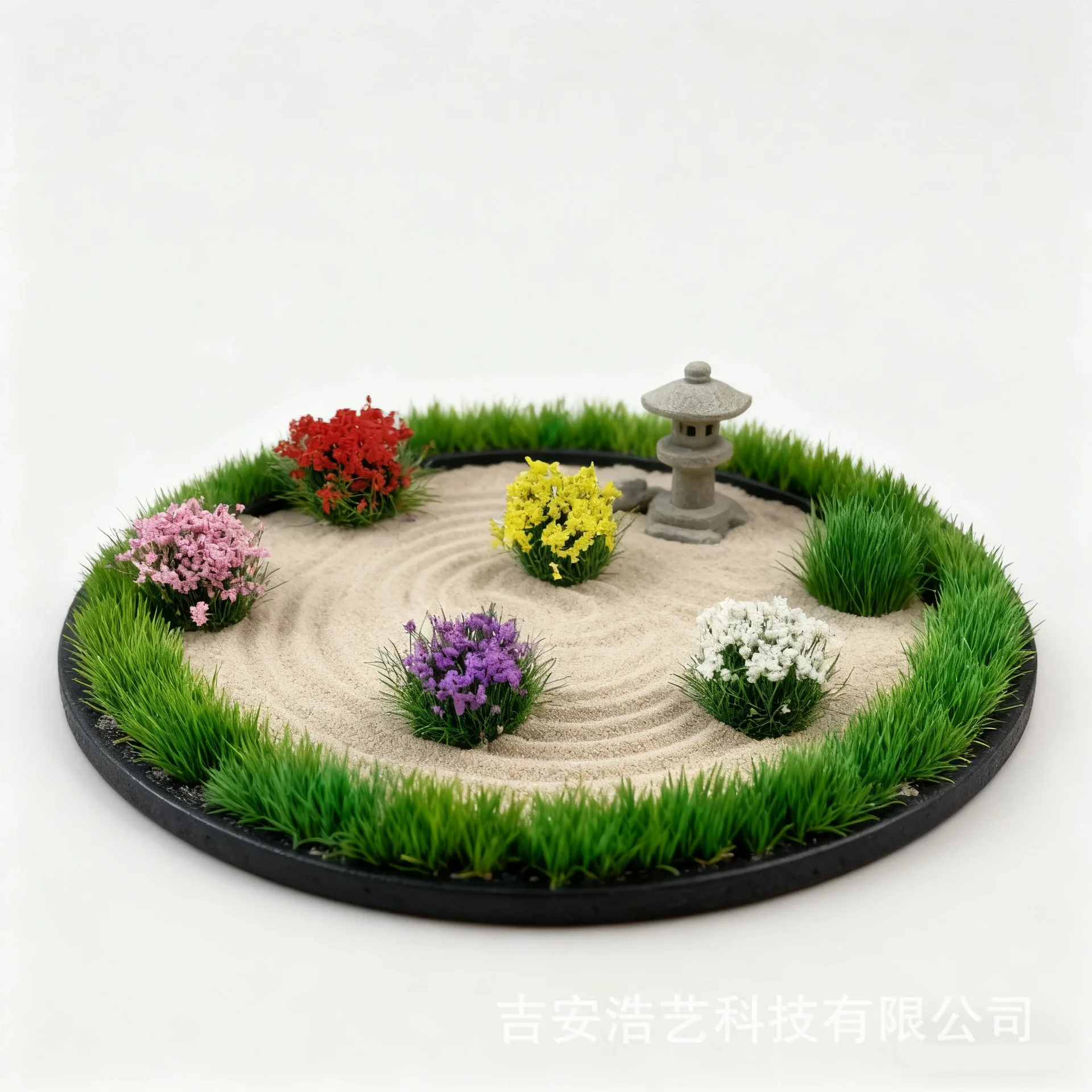10mm simular flor cluster modelo kits para fazer diy construção mesa de areia paisagem grama plantas materiais diorama acessórios