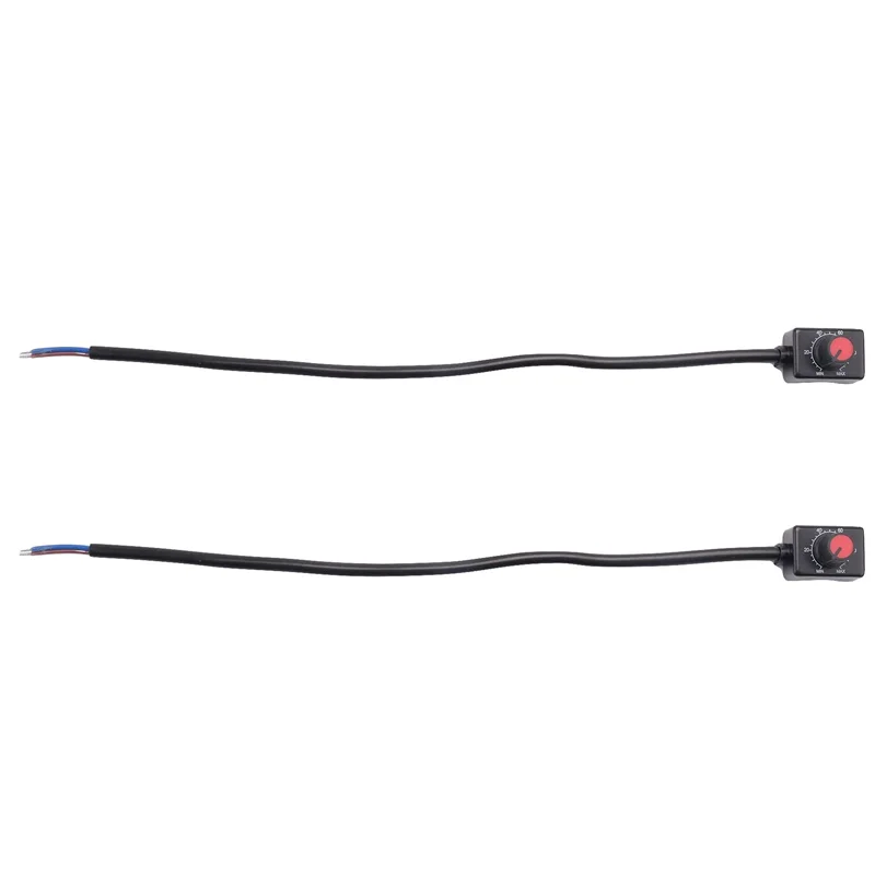 BAAJ-6X DC 0/1-10V Knob LED Dimmer, Low Voltage Passive Dimmer PWM Dimming For 0-10V Or 1-10V Dimmable Electronic LED Driver