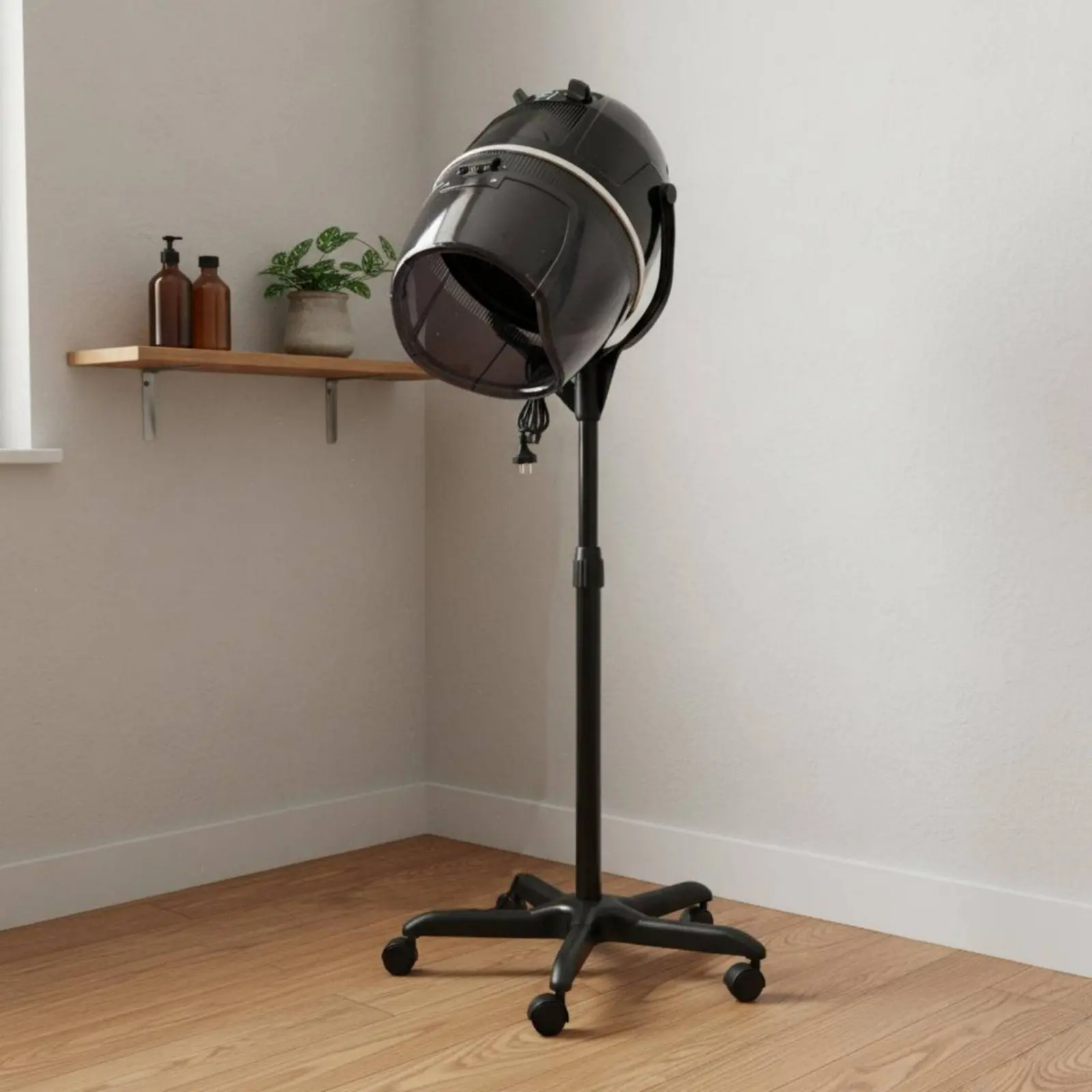

Salon Hood Dryer Temperature Control Hooded Hair Dryer Beauty Equipment Gentle Drying Even Air Circulation