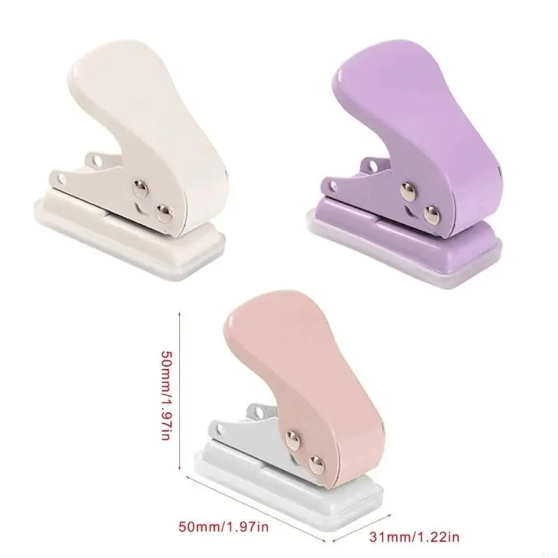 Okrągłe okrągły dziurki 1/4 cali 6 mm do karty papierowego zdjęcia