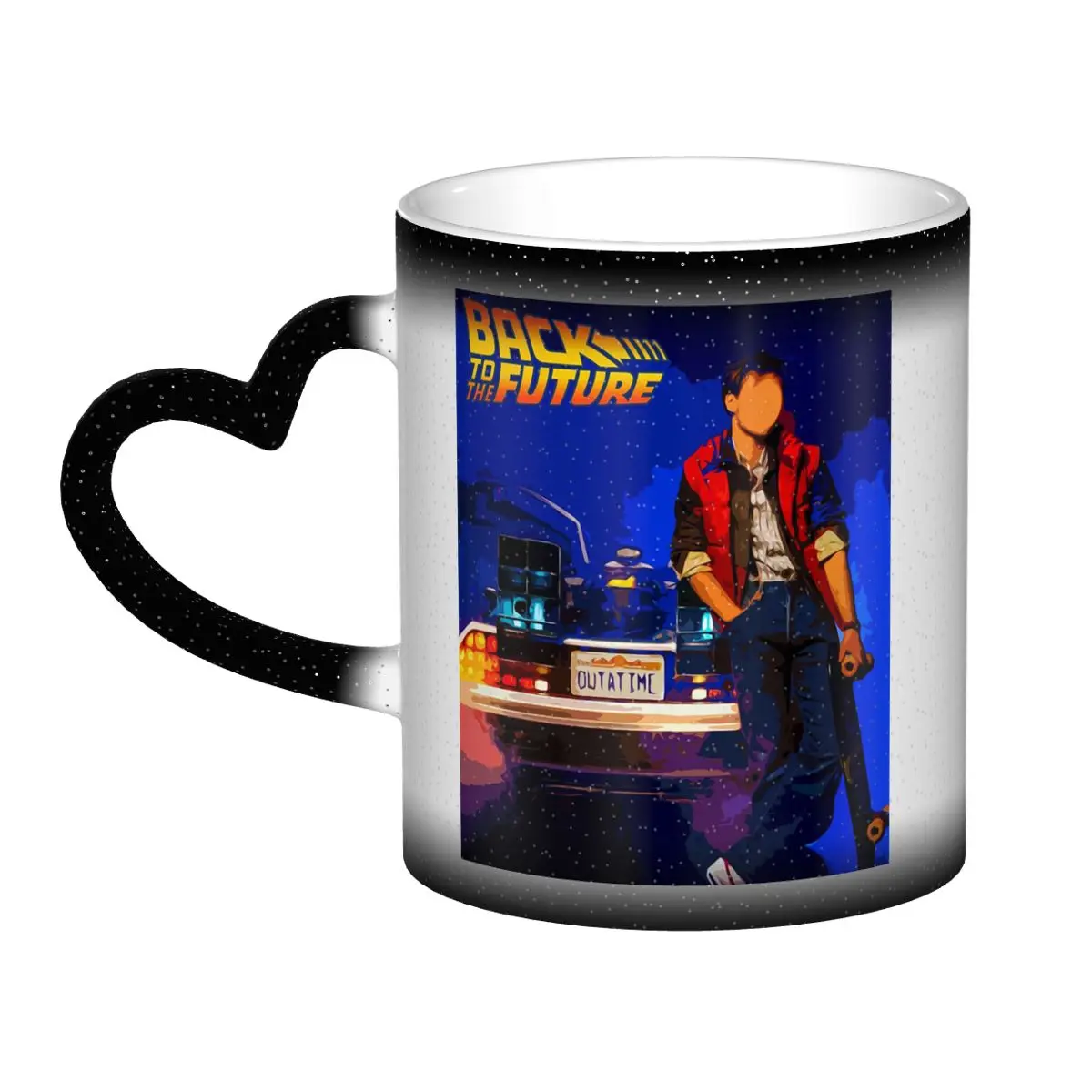 Back To The Future Retro Mug Funny Ceramic Coffee Cups Tea Mugs Milk Cup Drinkware Gifts for Friends