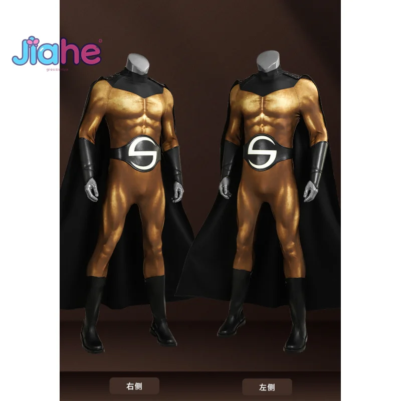 Фильм Sentry Косплей Роберт Рейнольдс Гром потому что болты Костюм Комбинезон поясной чехол плащ защита рук комплект Хэллоуин Мужская униформа