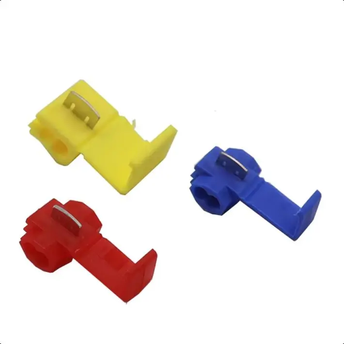 【20-5PCS】 Quick Splice Terminals Crimp Non Destructive Without Breaking Line Wire Cable Connectors Scotch Lock AWG 22-18