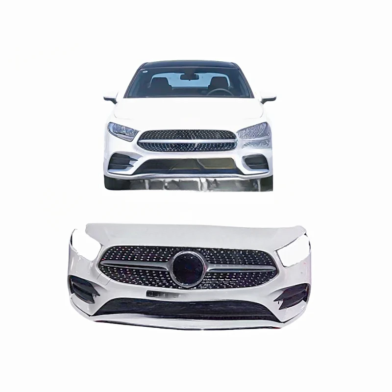 

For Mercedes Benz A-series W177 Sport 2019-2022 Used Front Bumper With Grille