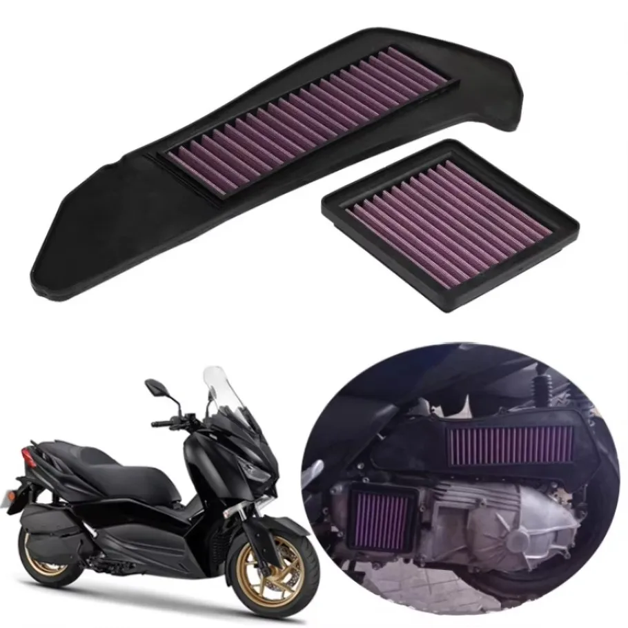 For Yamaha XMAX300 XMAX250 XMAX 300 X-MAX 250 Motorcycle Accessories Air Filter Intake Cleaner Air Element Cleaner Engine Parts