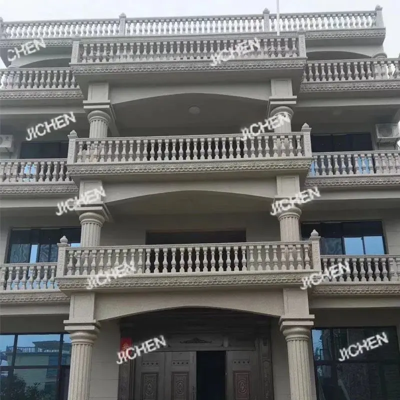 فيلا العمود الروماني درابزين قالب الدرابزين سياج العمود الملحقات الأوروبية الجديدة #4