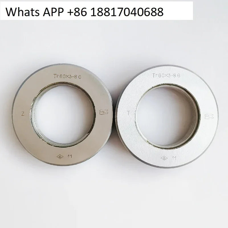 Thread  Trapezoidal Thread Pass Gauge Tr10 12 Trapezoidal Thread Plug Ring Gauge T Type