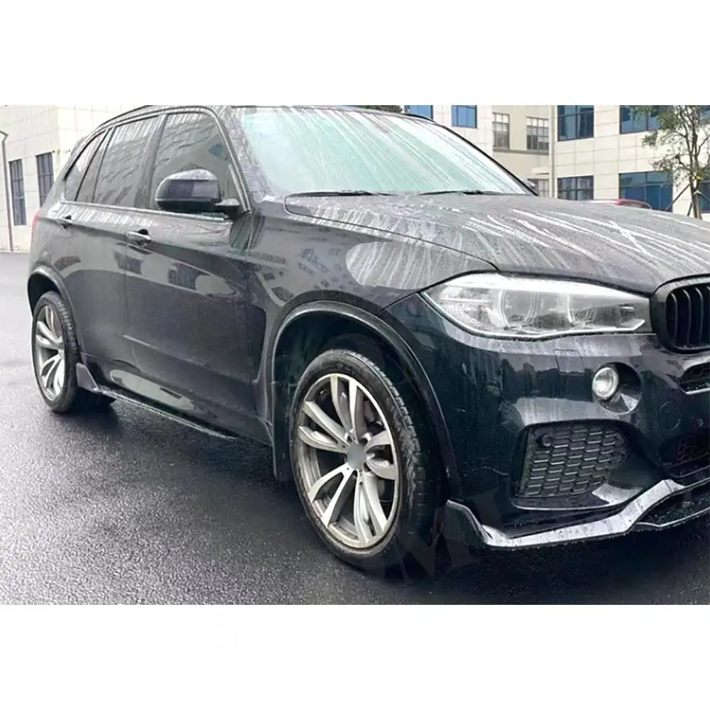 VACOMUL Front Bumper Lip Spoiler Rear Diffuser Splitters Side Skirt Rear Roof Spoiler BodyKit for BMW X5 F15 M Sport 2015-18 ABS