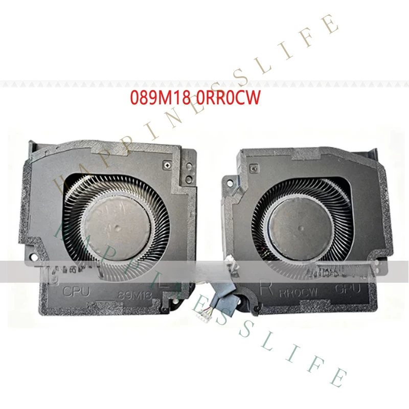ZR+ Brand New 089M18 0R0CW Suitable for Dell Pro Max 14 Advanced MA14250 GPU CPU Cooling Fan Cooler