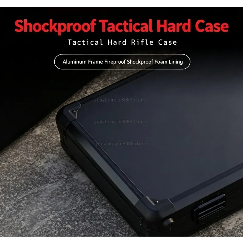 Tactical Storage Case Shockproof Handheld Tool Box Portable Protective Container For Outdoor Equipment Gear Hardware Organizer