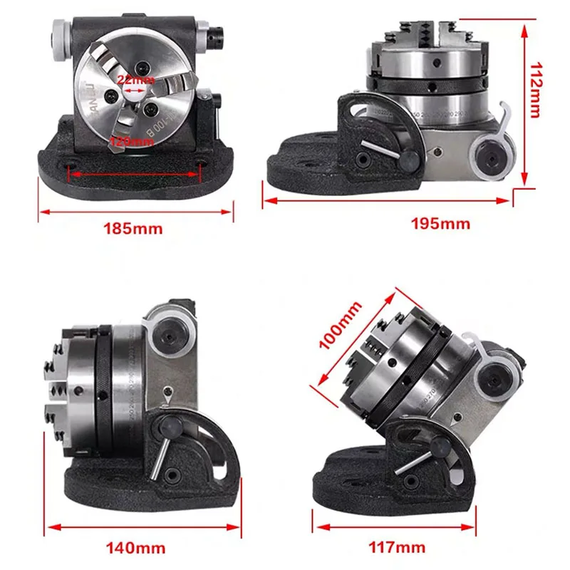 Micro machine de forage verticale horizontale universelle, 4 pouces