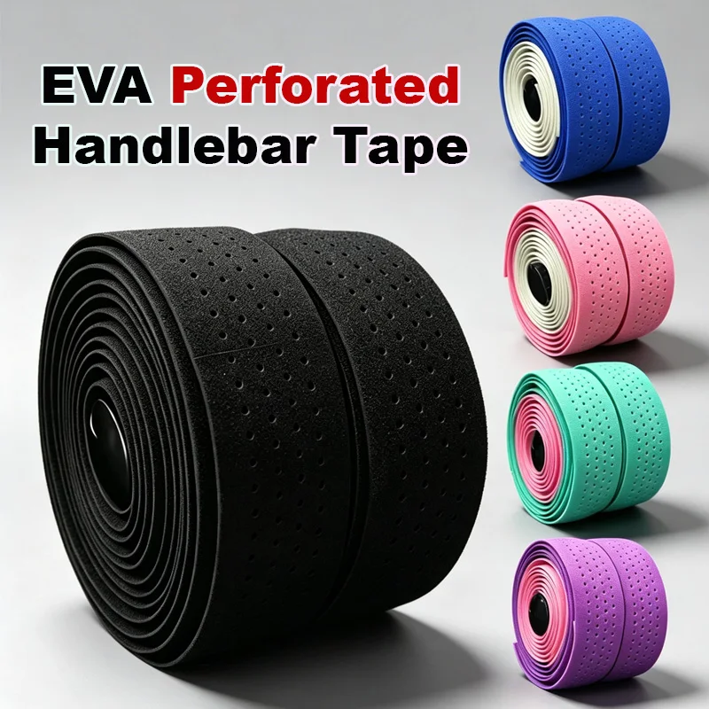 Road Bike Handlebar Strap Ultralight Bicycle Handle Protection Tape Non-Slip Soft EVA Bar Belt Tape Shockproof Cycling Parts
