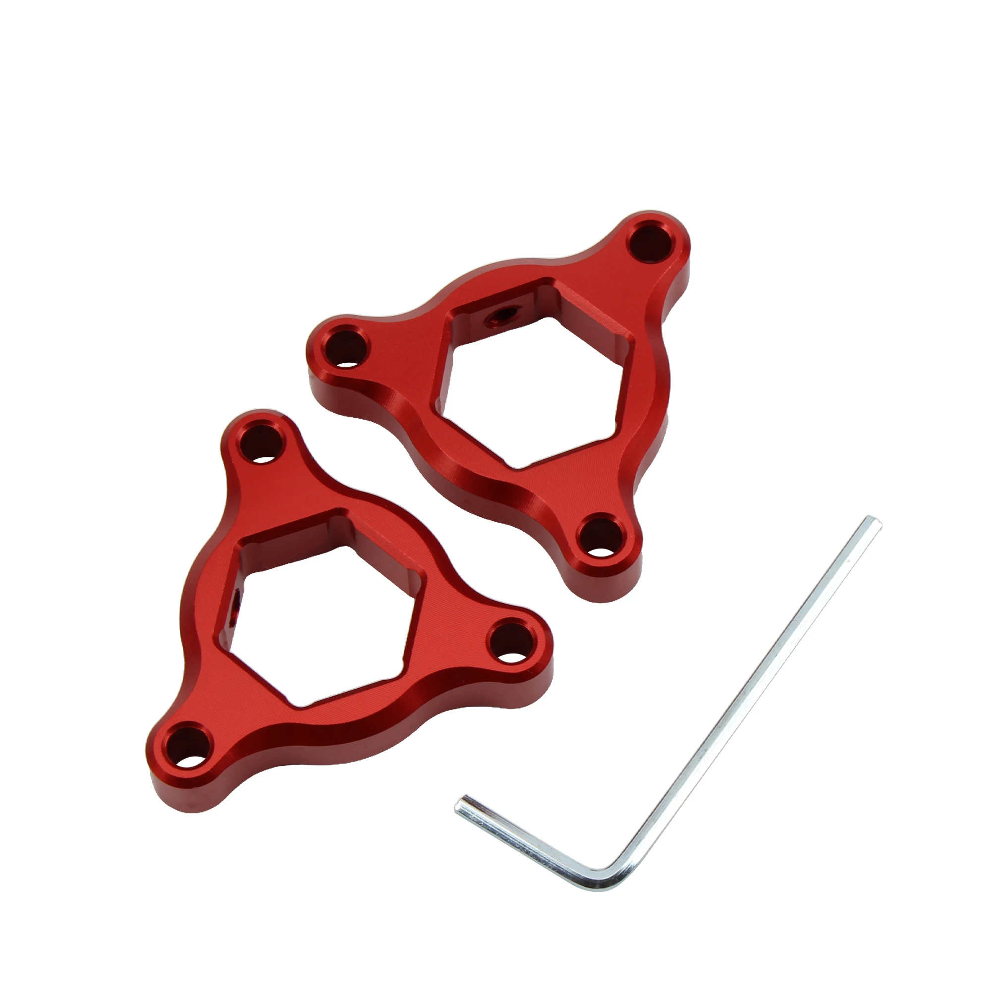 1 Paar Motorrad CNC-Federgabel-Vorspannungseinsteller 14mm 17mm für Yamaha MT-09 YZF R6 Suzuki Kawasaki Ducati – Detail 5