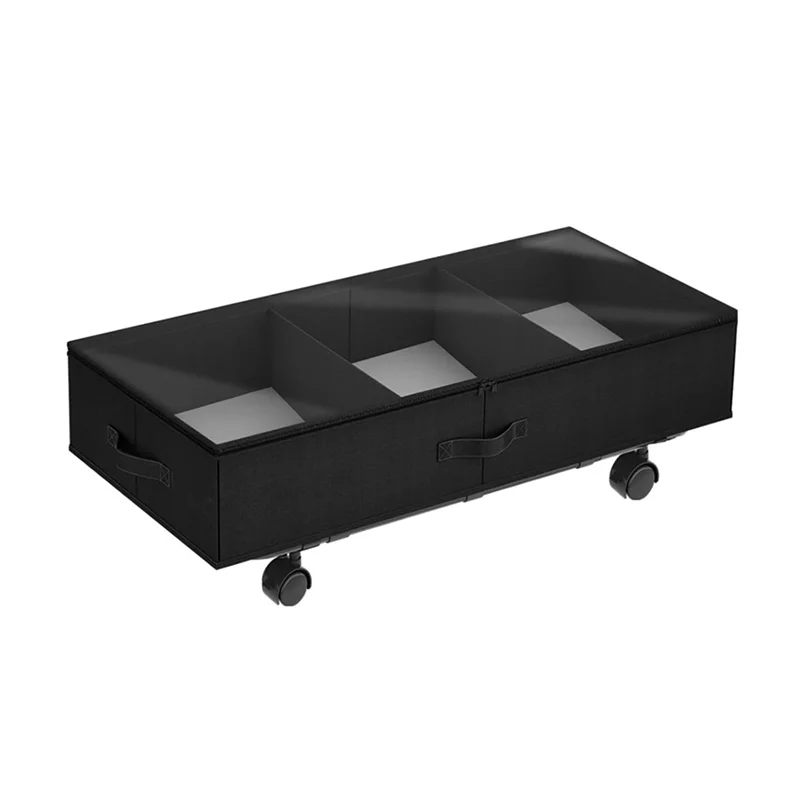 

Under-Bed Locker Storage Box With Wheels Bed Bottom Storage Box Storage Box Rolling Storage Container Under Bed