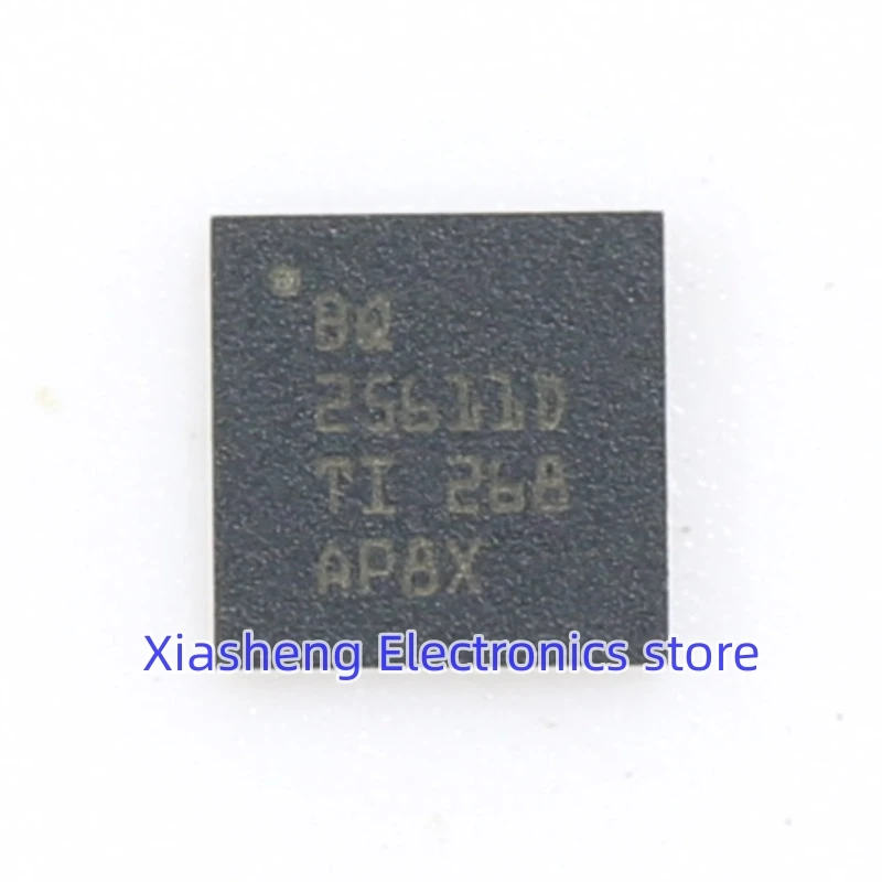 

New Original 10Pcs BQ25611DRTWR BQ25611D 25611D QFN-24 Battery Management Chip IC Integrated Circuit In Stock Good Quality