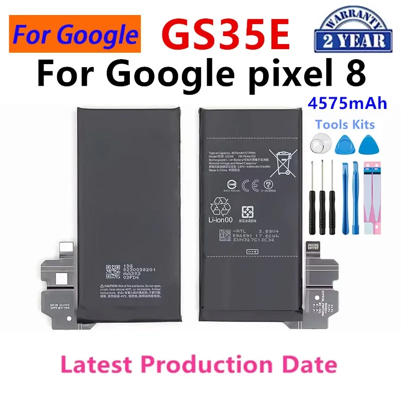GUKD8 GS35E GP5JE GMF5Z GZE8U For Google Pixel 7A/Pixel 7/ Pixel 7 Pro /Pixel 8/Pixel 8 Pro Phone Batteries image 5