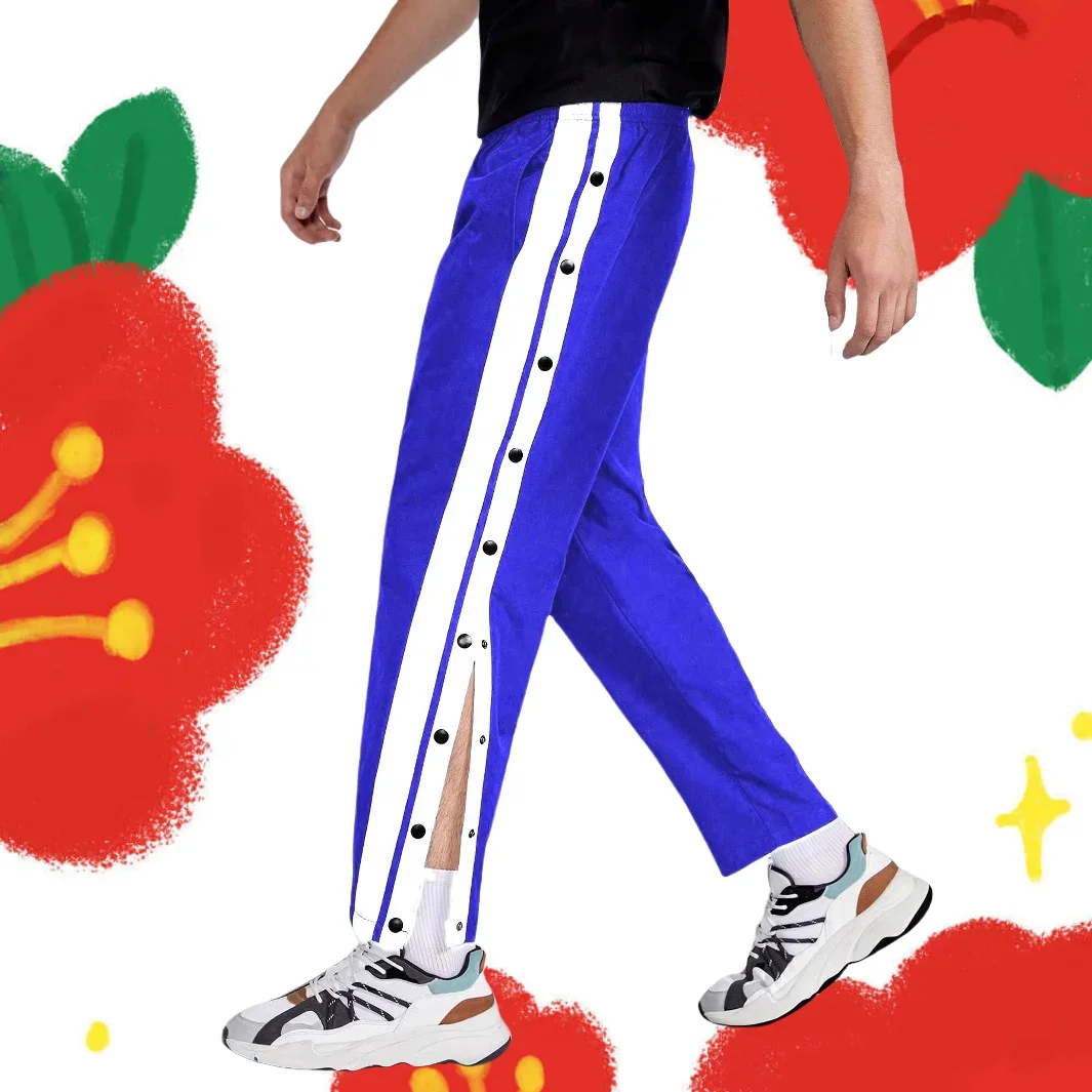 New Men's Casual Autumn Trousers, Featuring an unfastening Button Design, Trendy Chic, Specially Designed for Autumn Sports.