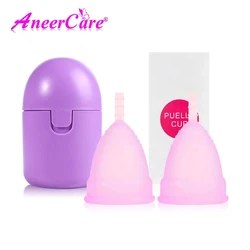 Menstrual cup sterilization kit Free shipping Reusable silicone cup Menstrual care Menstrual collection menstrual Sterilizer Cup