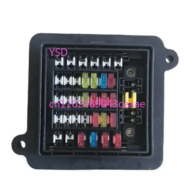 Car fuse fuse box positive and negative car fuse box power receiver modified junction box power splitter