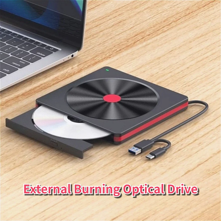 

Новый легкий внешний привод USB 3.0 Type-C для записи CD/DVD, устройство для чтения CD/DVD/BD-ROM для ПК, настольных компьютеров и ноутбуков